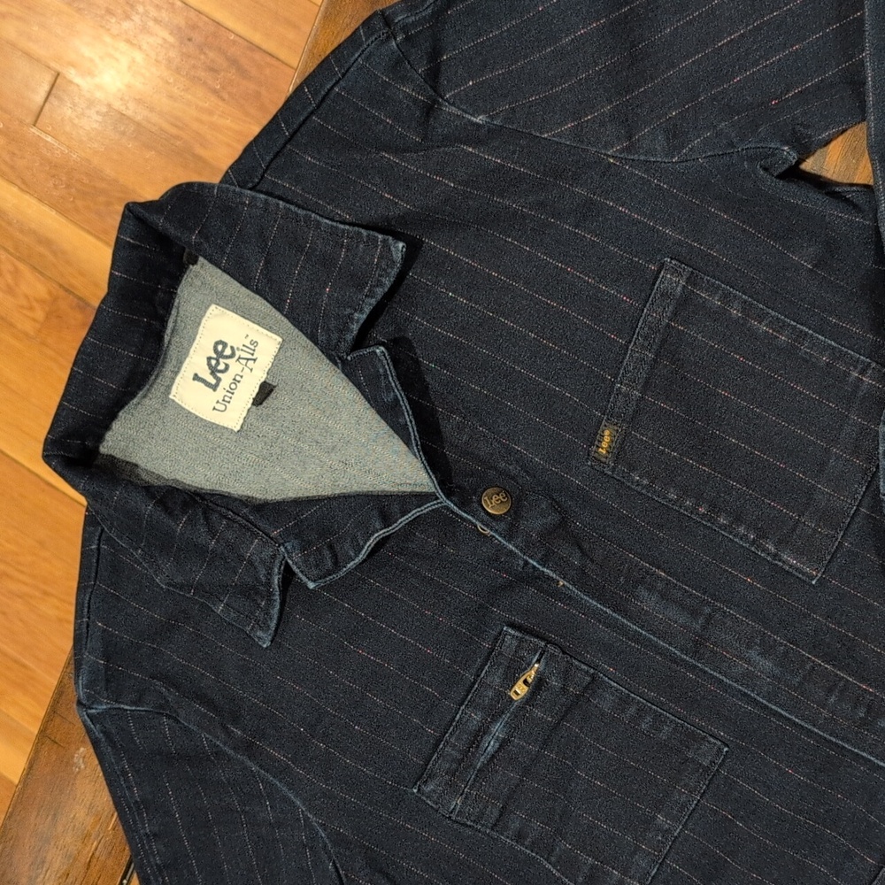 Lee Union-alls Denim Jumpsuit Pinstripe - Picture 3 of 12